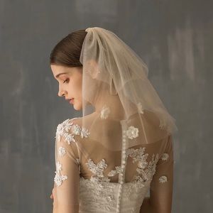 Mini veil wedding